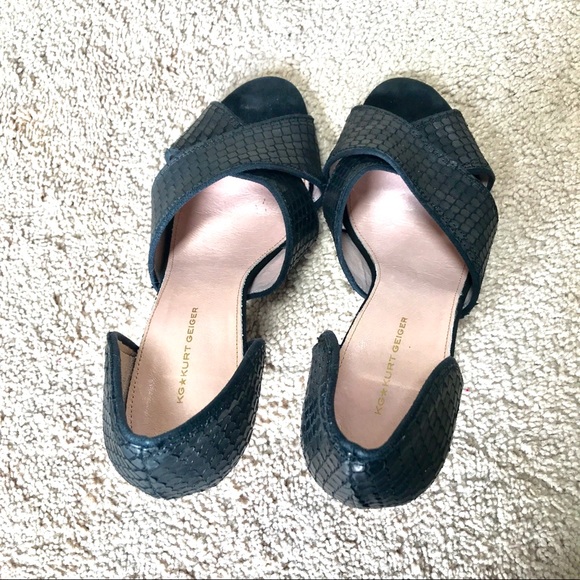 KG by Kurt Geiger Corsage Curved Heel Sandals - Picture 3 of 8